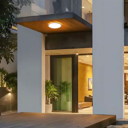 Brilagi - LED plafondlamp voor badkamer ULTRA SLIM LED/12W/230V Ø 22,5 cm roségoud IP54