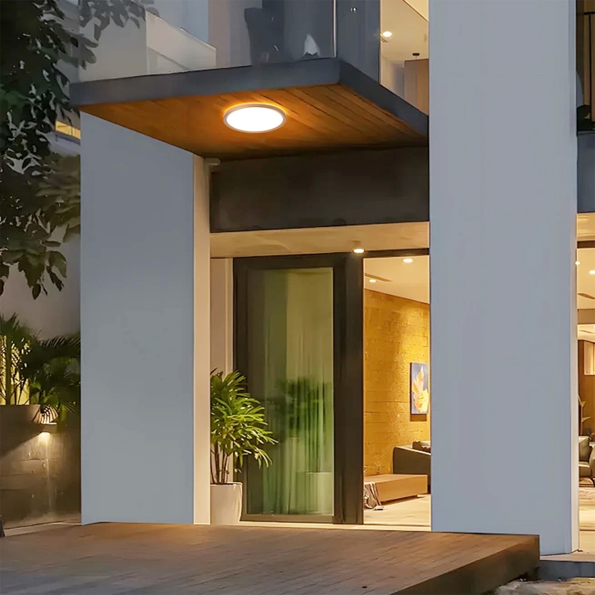 Brilagi - LED plafondlamp voor badkamer ULTRA SLIM LED/12W/230V Ø 22,5 cm roségoud IP54