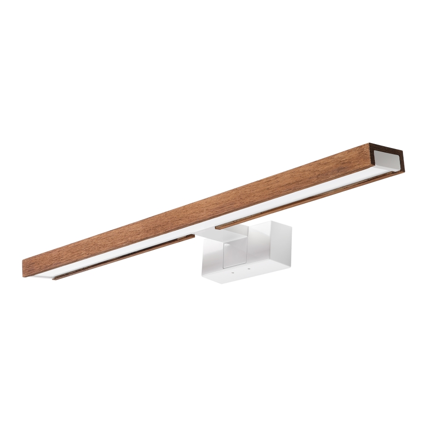 Brilagi - LED-badkamerspiegelverlichting 3-in-1 WOODY MIRROR LED/12W/230V 60 cm IP44 wit/eik kers