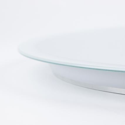 Brilagi - LED-badkamerspiegel BERNATE LED/19W/230V Ø 60 cm zilverkleurig IP44 CRI 90 dimbaar + CCT