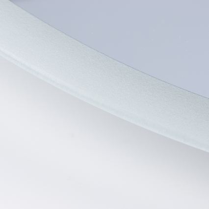 Brilagi - LED-badkamerspiegel BERNATE LED/19W/230V Ø 60 cm zilverkleurig IP44 CRI 90 dimbaar + CCT