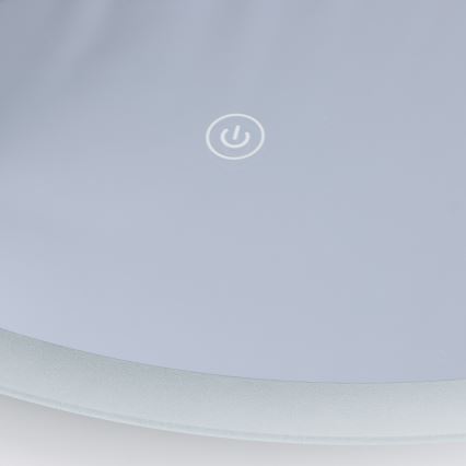 Brilagi - LED-badkamerspiegel BERNATE LED/19W/230V Ø 60 cm zilverkleurig IP44 CRI 90 dimbaar + CCT