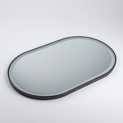 Brilagi - LED-badkamerspiegel CANZO LED/25W/230V 50x80 cm zwart IP44 CRI 90 dimbaar + CCT