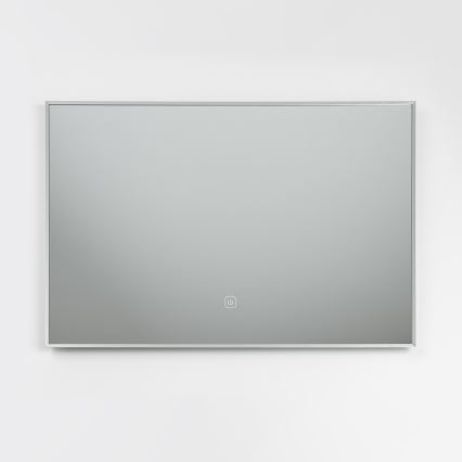 Brilagi - LED-badkamerspiegel DESIO LED/20W/230V 40x60 cm zilverkleurig IP44 CRI 90 dimbaar + CCT