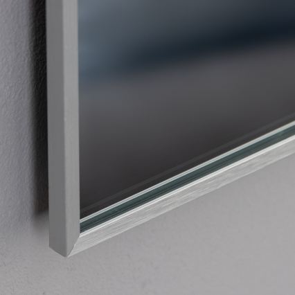 Brilagi - LED-badkamerspiegel DESIO LED/20W/230V 40x60 cm zilverkleurig IP44 CRI 90 dimbaar + CCT
