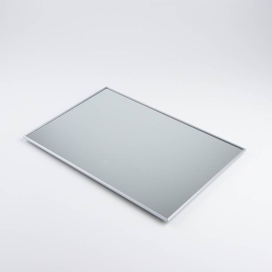 Brilagi - LED-badkamerspiegel DESIO LED/20W/230V 40x60 cm zilverkleurig IP44 CRI 90 dimbaar + CCT