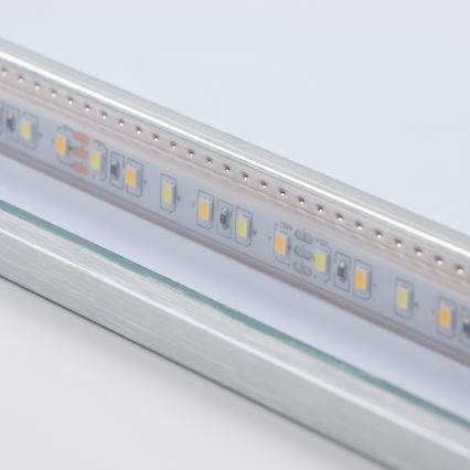 Brilagi - LED-badkamerspiegel DESIO LED/24W/230V 60x60 cm zilver IP44 CRI 90 dimbaar + CCT