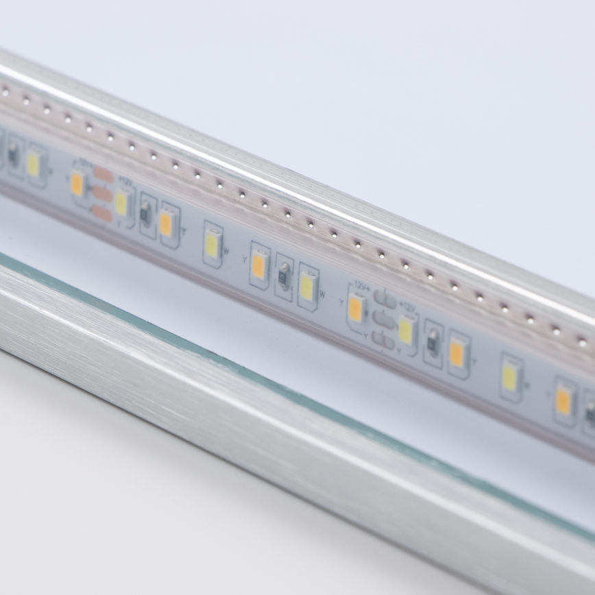 Brilagi - LED-badkamerspiegel DESIO LED/28W/230V 60x80 cm zilver IP44 CRI 90 dimbaar + CCT
