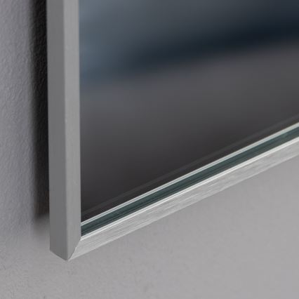 Brilagi - LED-badkamerspiegel DESIO LED/30W/230V 60x90 cm zilver IP44 CRI 90 dimbaar + CCT