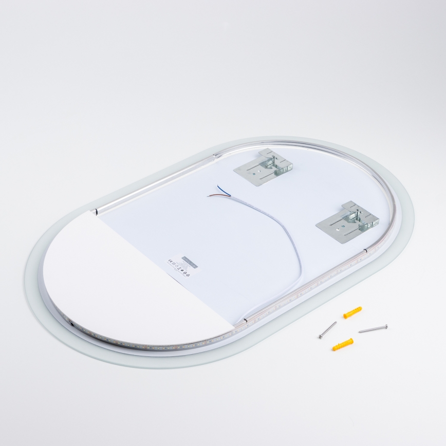 Brilagi - LED-badkamerspiegel LECCO LED/25W/230V 50x80 cm IP44 CRI 90 dimbaar + CCT