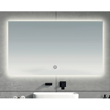 Brilagi - LED-badkamerspiegel LUCE LED/30W/230V 60x90 cm IP44 CRI 90 dimbaar + CCT