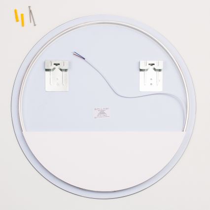Brilagi - LED-badkamerspiegel LUNA LED/19W/230V Ø 60 cm IP44 CRI 90 dimbaar + CCT