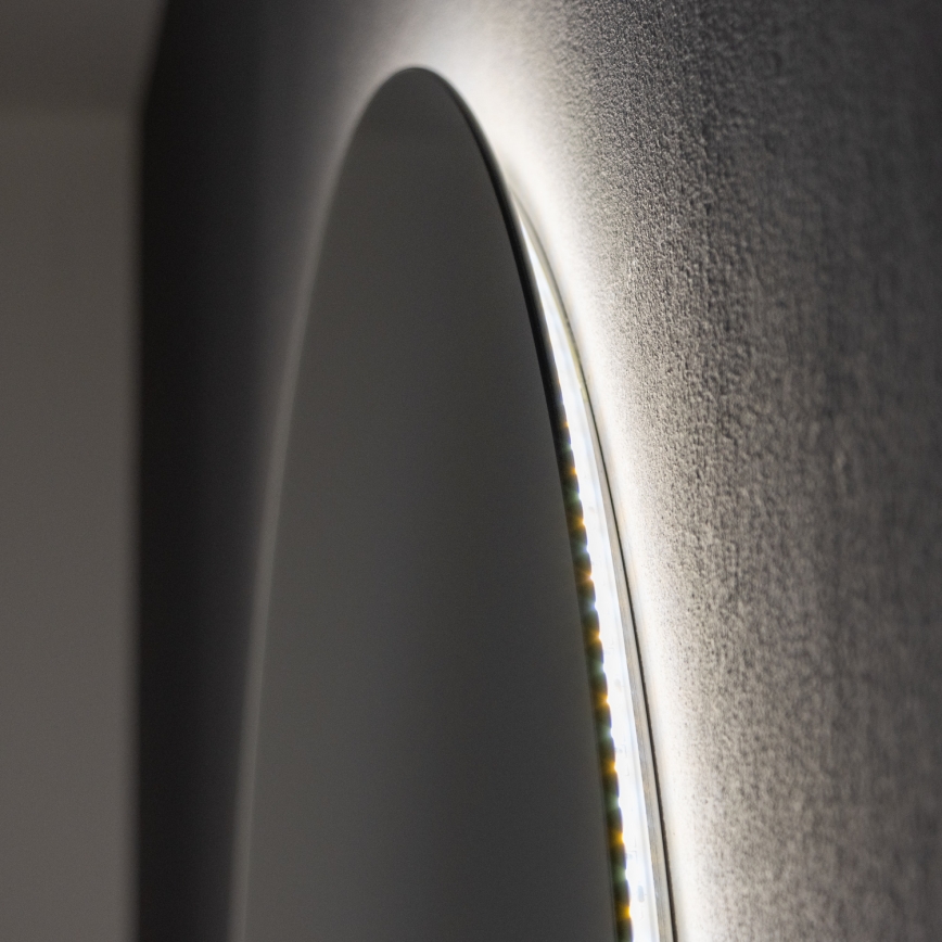 Brilagi - LED-badkamerspiegel LUNA LED/26W/230V Ø 80 cm IP44 CRI 90 dimbaar + CCT