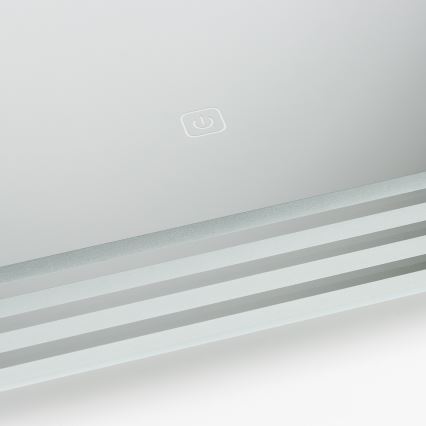 Brilagi - LED-badkamerspiegel MELZO LED/28W/230V 60x80 cm IP44 CRI 90 dimbaar + CCT