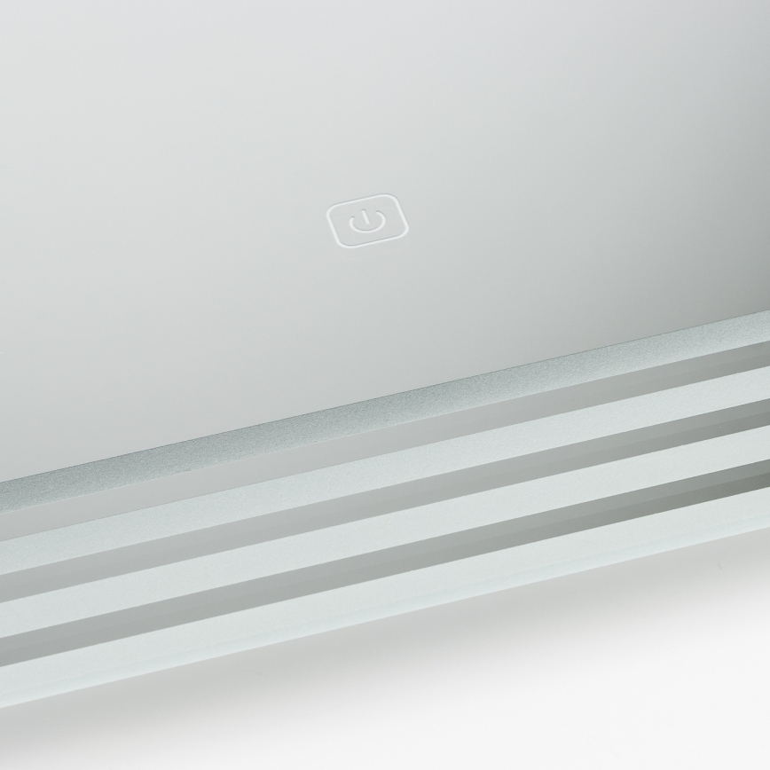 Brilagi - LED-badkamerspiegel MELZO LED/28W/230V 60x80 cm IP44 CRI 90 dimbaar + CCT