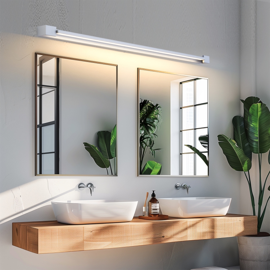 Brilagi - LED-spiegelverlichting voor badkamer AQUA LINE LED/36W/230V 120 cm IP44 mat chroom CRI 90