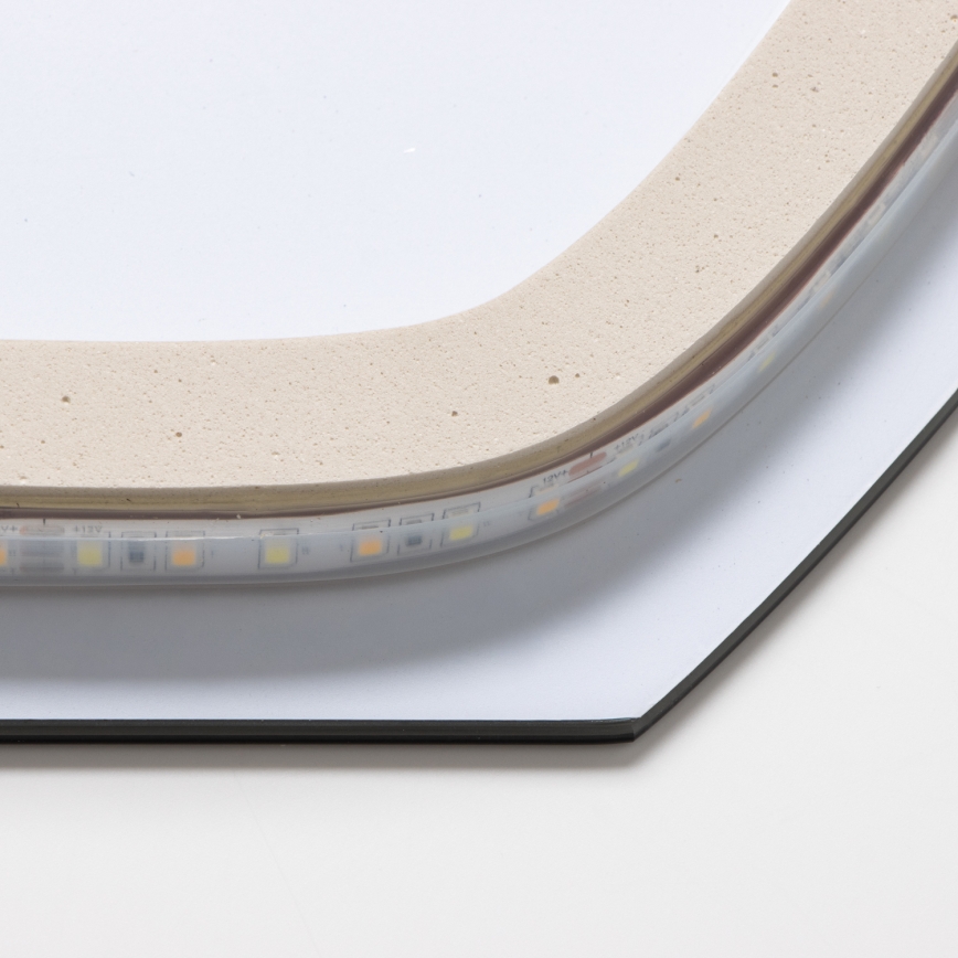 Brilagi - LED badkamerspiegel MEZZO LED/18W/230V 60x50 cm IP44 CRI 90 dimbaar + CCT