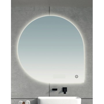 Brilagi - LED badkamerspiegel RICADI LED/19W/230V 60x60 cm IP44 CRI 90 dimbaar + CCT