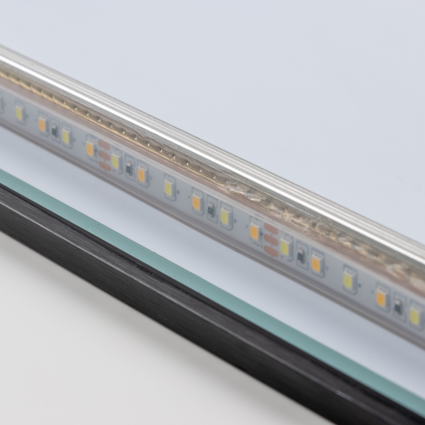 Brilagi - LED-badkamerspiegel SUELLO LED/20W/230V 40x60 cm zwart IP44 CRI 90 dimbaar + CCT