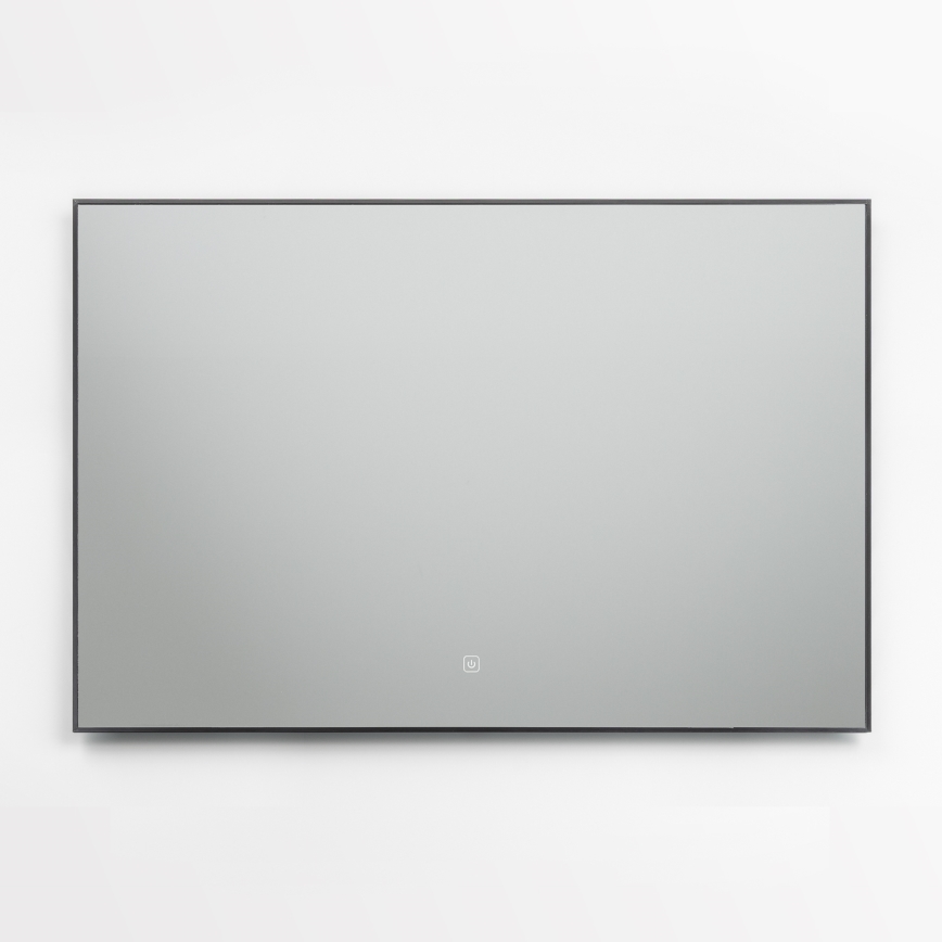 Brilagi - LED-badkamerspiegel SUELLO LED/30W/230V 60x90 cm zwart IP44 CRI 90 dimbaar + CCT