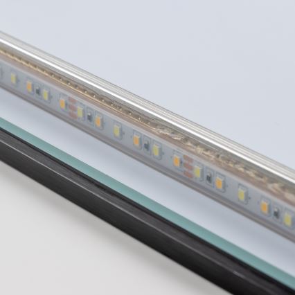 Brilagi - LED-badkamerspiegel SUELLO LED/30W/230V 60x90 cm zwart IP44 CRI 90 dimbaar + CCT