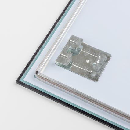 Brilagi - LED-badkamerspiegel SUELLO LED/30W/230V 60x90 cm zwart IP44 CRI 90 dimbaar + CCT
