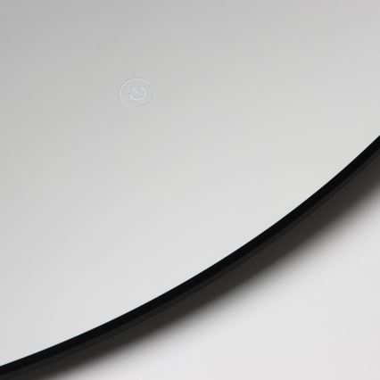 Brilagi - LED badkamerspiegel VENA BLACK LED/32W/230V Ø 100 cm IP44 CRI 90 dimbaar + CCT