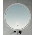 BRILAGI - LED Badkamerspiegel VENA SILVER LED/19W/230V Ø 60 cm IP44 CRI 90 dimbaar + CCT