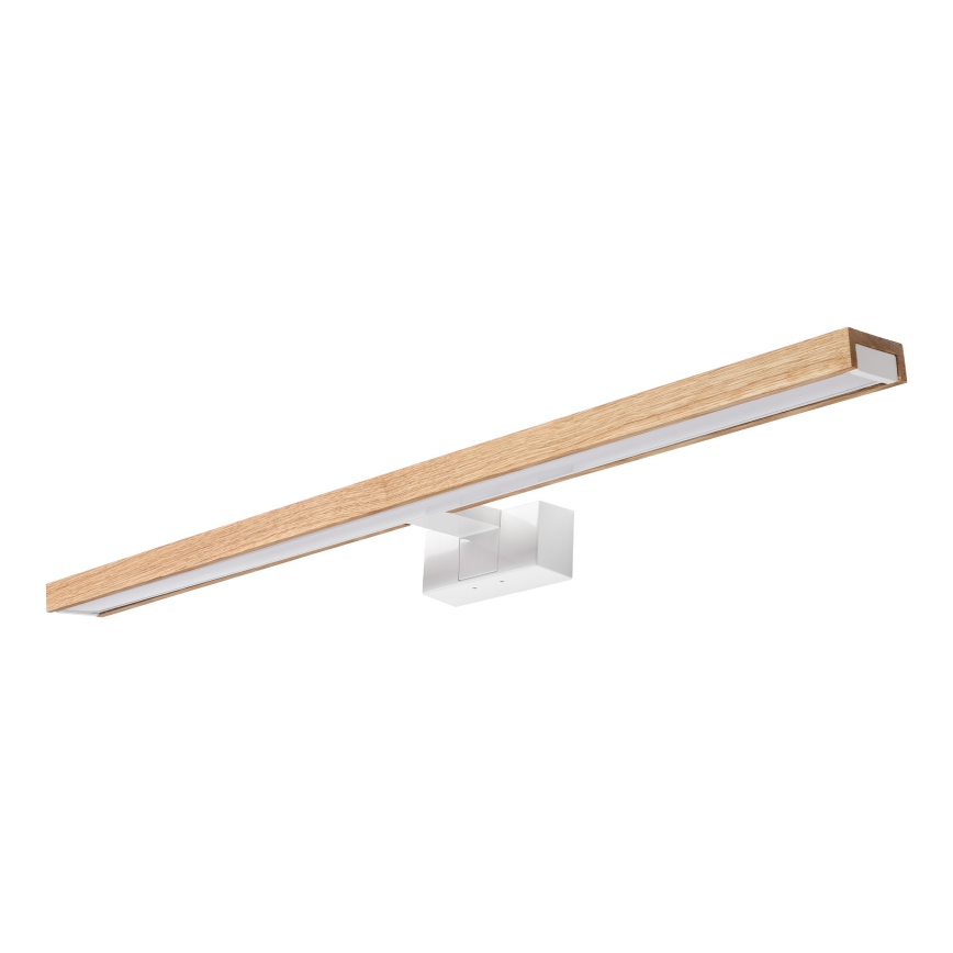 Brilagi - LED-badkamerverlichting voor spiegel 3-in-1 WOODY MIRROR LED/15W/230V 80 cm IP44 wit/eiken