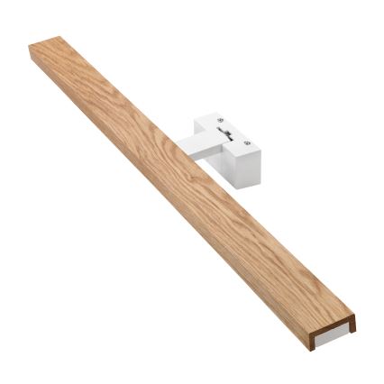 Brilagi - LED-badkamerverlichting voor spiegel 3-in-1 WOODY MIRROR LED/15W/230V 80 cm IP44 wit/eiken