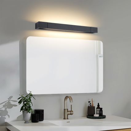 Brilagi - LED-badkamerspiegelverlichting AQUA LINE LED/12W/230V 45 cm IP44 zwart