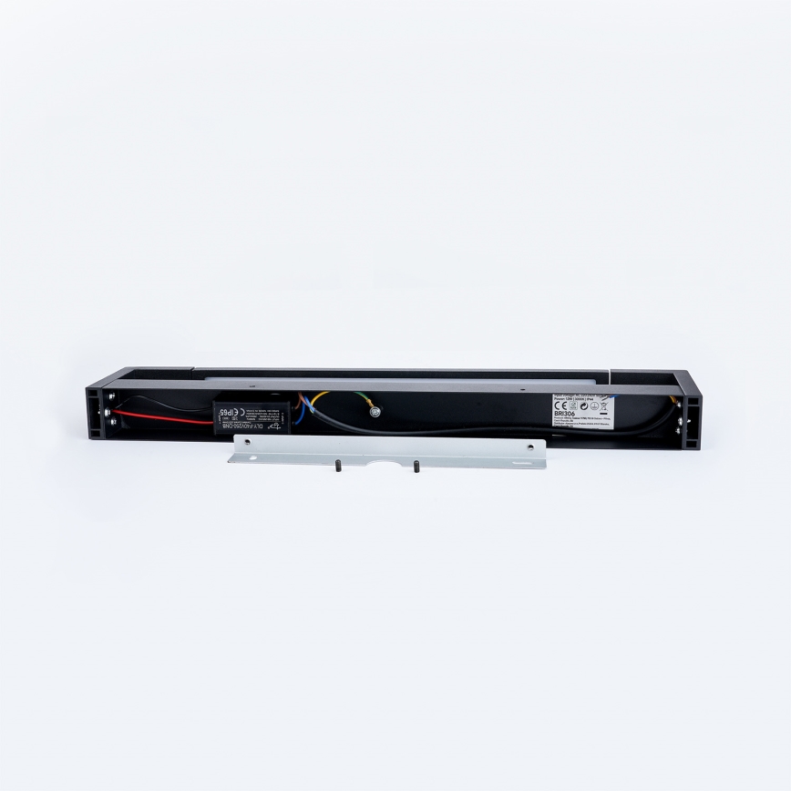 Brilagi - LED-badkamerspiegelverlichting AQUA LINE LED/12W/230V 45 cm IP44 zwart