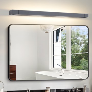 Brilagi - LED-badkamerspiegelverlichting AQUA LINE LED/24W/230V 90 cm IP44 antraciet