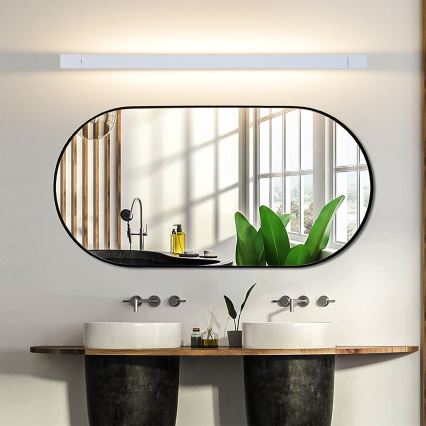 Brilagi - LED-spiegelverlichting voor badkamer AQUA LINE LED/24W/230V 90 cm IP44 wit CRI 90