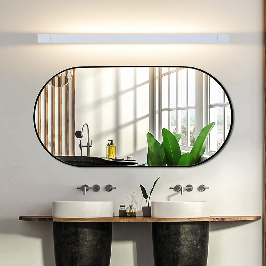 Brilagi - LED-spiegelverlichting voor badkamer AQUA LINE LED/24W/230V 90 cm IP44 wit CRI 90