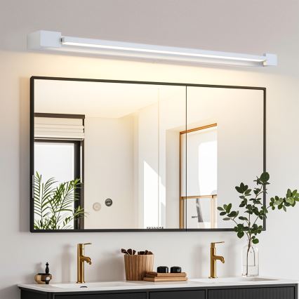 Brilagi - LED-spiegelverlichting voor badkamer AQUA LINE LED/24W/230V 90 cm IP44 wit CRI 90