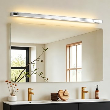 Brilagi - LED-badkamerspiegelverlichting AQUA LINE LED/36W/230V 120 cm IP44 glanzend chroom CRI 90