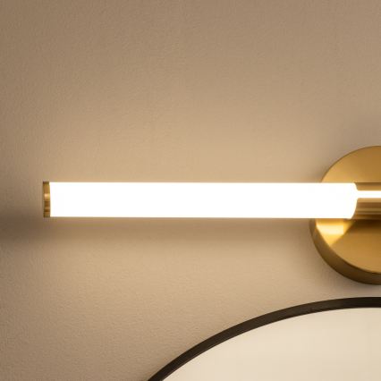 Brilagi - LED-badkamerspiegelverlichting LARA LED/10W/230V 60 cm IP44 goud