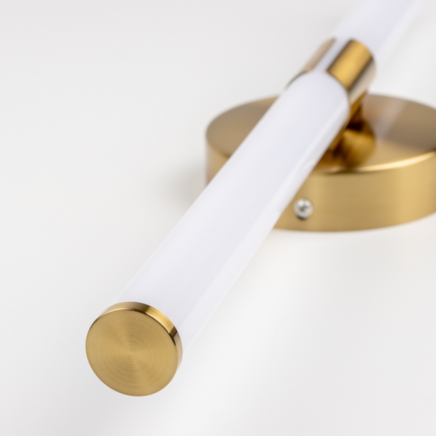 Brilagi - LED-badkamerspiegelverlichting LARA LED/10W/230V 60 cm IP44 goud