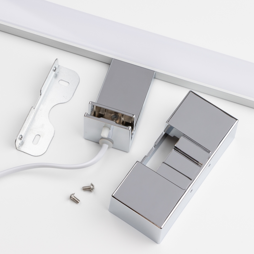 Brilagi - VESTRA 3-in-1 LED spiegelverlichting voor de badkamer LED/15W/230V 80 cm IP44 glanzend chroom