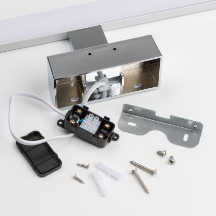 Brilagi - LED badkamerspiegelverlichting 3-in-1 VESTRA LED/8W/230V 40 cm IP44 glanzend chroom