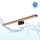Brilagi - LED-badkamerspiegelverlichting WOODY MIRROR 3-in-1 LED/15W/230V 80 cm IP44 zwart/kersen-eik
