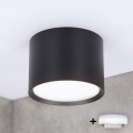 BRILAGI - LED badkamerspot SMOOTH 1xGX53/15W/230V 60x82 mm zwart IP54