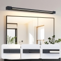 Brilagi - LED-badkamerverlichting voor spiegel AQUA LINE LED/28W/230V 100 cm IP44 zwart CRI 90
