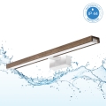 Brilagi - LED-badkamerverlichting voor spiegel WOODY MIRROR 3-in-1 LED/12W/230V 60 cm IP44 wit/eiken-walnoot