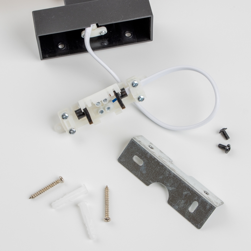 Brilagi - LED Badkamerverlichting voor spiegel WOODY MIRROR LED/8W/230V 40 cm IP44 eiken walnoot/zwart