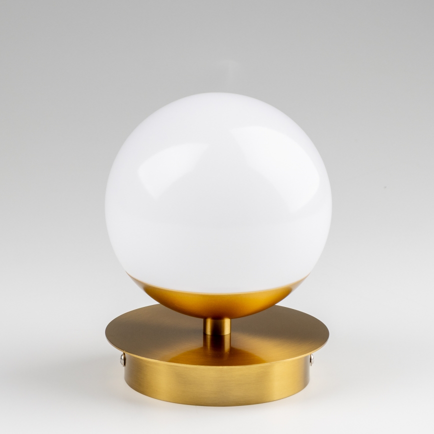 Brilagi - LED-wandlamp voor badkamer BALL LED/6W/230V 3000/4000/6500K IP44 goudkleurig