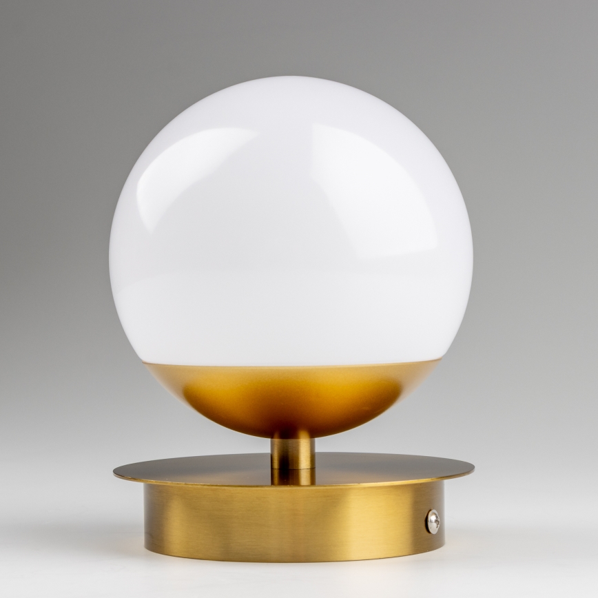 Brilagi - LED-wandlamp voor badkamer BALL LED/6W/230V 3000/4000/6500K IP44 goudkleurig