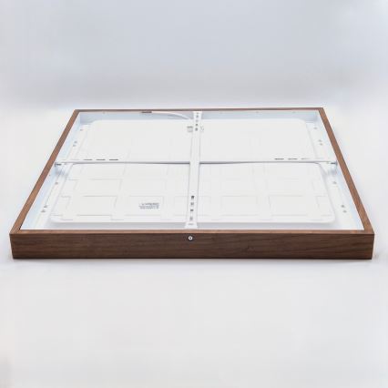 Brilagi - LED Plafondlamp voor de badkamer WOODY FRAME LED/40W/230V 60x60 cm IP44 kers