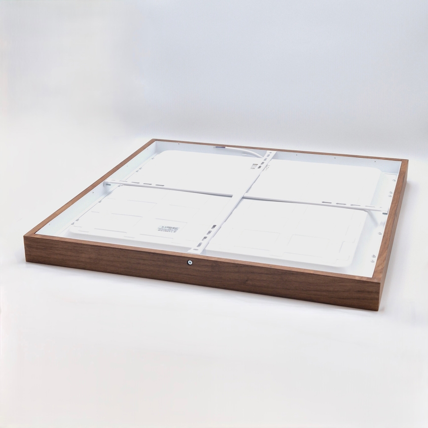 Brilagi - LED Plafondlamp voor de badkamer WOODY FRAME LED/40W/230V 60x60 cm IP44 kers